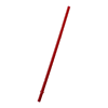 DA8321-GOBELET À DOUBLE PAROI DE 500 ML. (17 OZ LIQ.) AVEC PAILLE-Red Straw